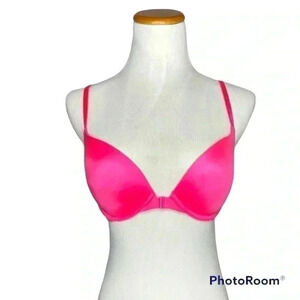 Victoria's Secret Very Sexy Racerback Push Up Bra, Hot Pink, 32D